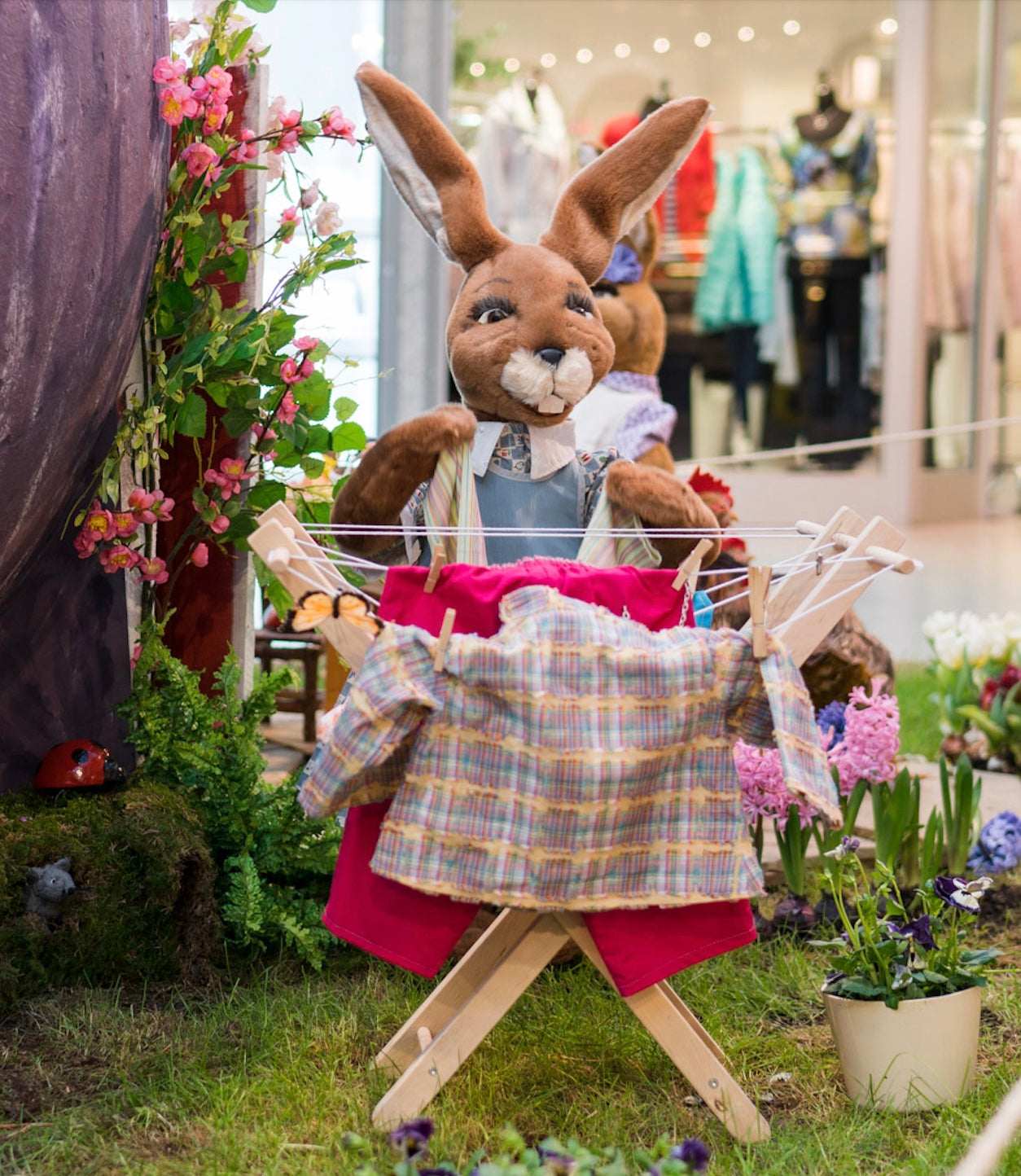 Ostern auf dem Bauernhof-Szene Bauernhaus