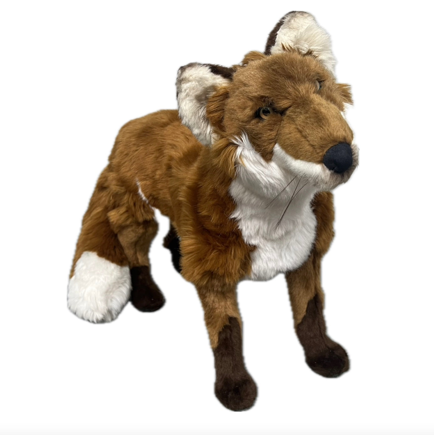 Fox with head movement 80 cm single piece 230 Volt 