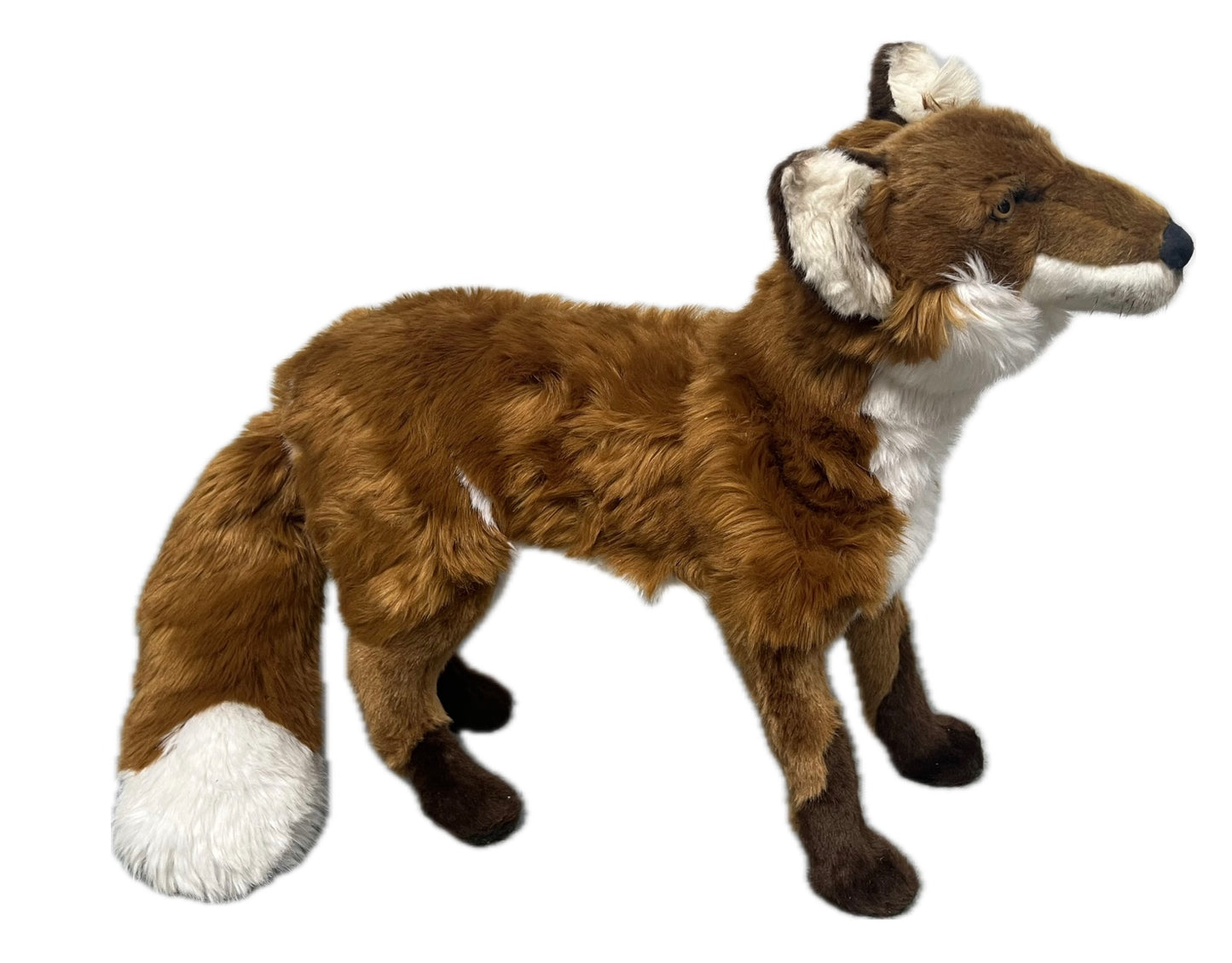 Fox with head movement 80 cm single piece 230 Volt 