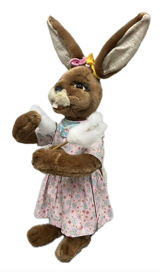 Bunny with cotton candy