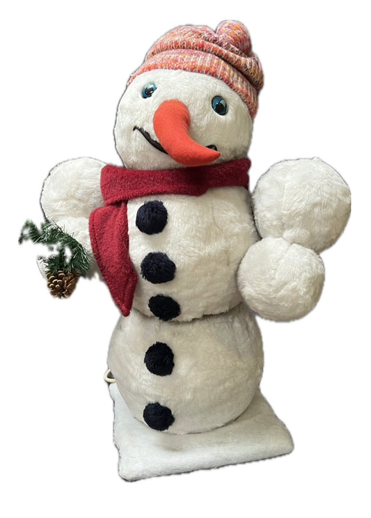 Kuno the snowman with bobble hat