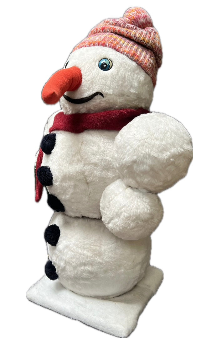 Kuno the snowman with bobble hat