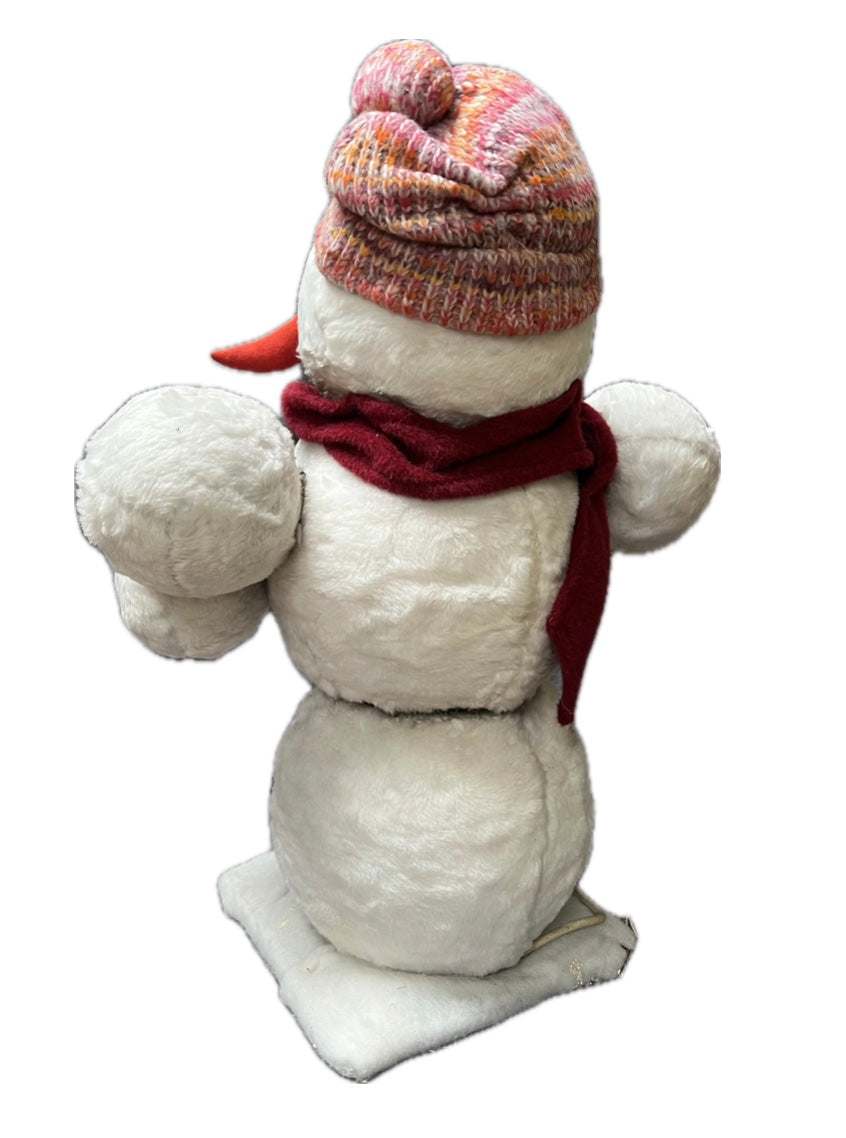 Kuno the snowman with bobble hat