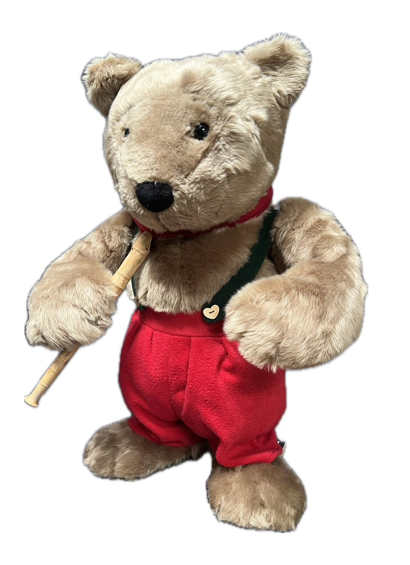 Teddy bear with recorder 