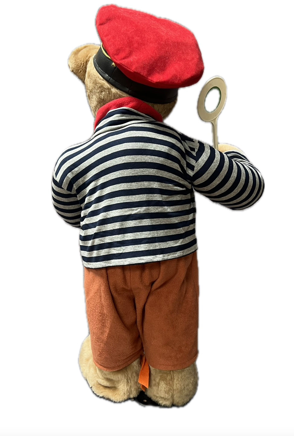 Teddybär mit Signalkelle